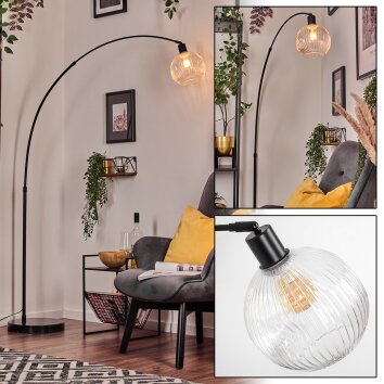 Ripoll floor lamp, Arch lamps black, 1-light source