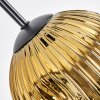 Ripoll hanging light, globe light, Cluster pendant lamp gold, 3-light sources