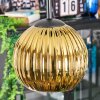 Koyoto hanging light, globe light, Cluster pendant lamp gold, 4-light sources