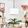 Bassagoda hanging light, pendant light white, 1-light source