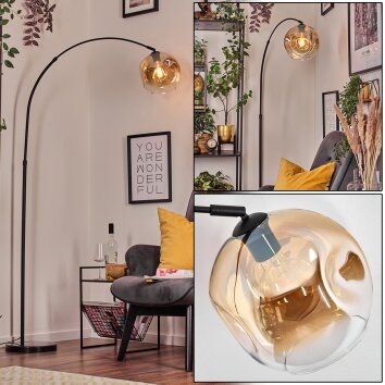 Ripoll floor lamp, Arch lamps black, 1-light source