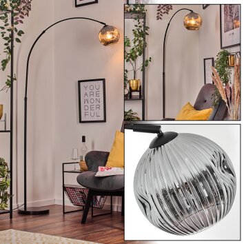 Ripoll floor lamp, Arch lamps black, 1-light source