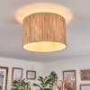 Bongal ceiling light beige, Ecru, 1-light source