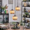 Koyoto hanging light, globe light, Cluster pendant lamp 30 cm Amber, 3-light sources