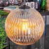 Koyoto hanging light, globe light, Cluster pendant lamp 30 cm Amber, 3-light sources
