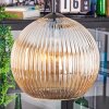 Koyoto hanging light, globe light, Cluster pendant lamp 30 cm Amber, 3-light sources
