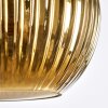 Koyoto hanging light, globe light, Cluster pendant lamp 30 cm gold, 3-light sources