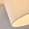 Bassagoda ceiling light white, 1-light source