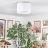 Bassagoda ceiling light white, 1-light source