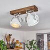 HERFORD Ceiling Light brown, Ecru, white, 2-light sources