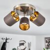 ALSEN Ceiling Light matt nickel, 3-light sources