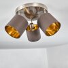 ALSEN Ceiling Light matt nickel, 3-light sources