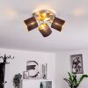 ALSEN Ceiling Light matt nickel, 3-light sources