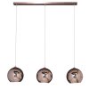 Pendant Light Cattenscop copper, 3-light sources