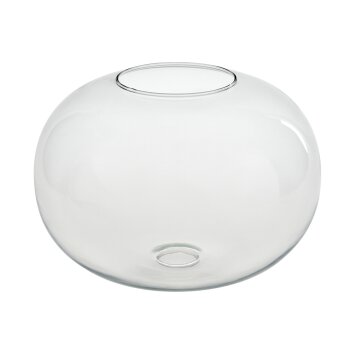 Glass lamp shade  Apedo replacement glass, spare part clear