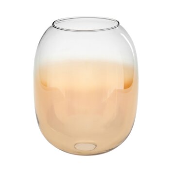 Lamp shade made of glass  Apedo replacement glass, spare part Amber, clear