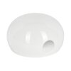 Glass lampshade  Nikkala replacement glass, spare part white
