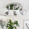 MORGES Ceiling Light LED chrome, 3-light sources