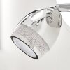 MORGES Wall Light LED chrome, 1-light source