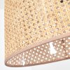 Barcos hanging light, pendant light brown, Ecru, 1-light source