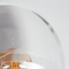 Gastor ceiling light, globe light 32 cm Amber, clear, Smoke-coloured, 4-light sources