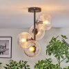Koyoto ceiling light, globe light 32 cm clear, 4-light sources