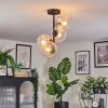 Koyoto ceiling light, globe light 32 cm clear, 4-light sources