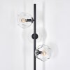 Ripoll floor lamp clear, 3-light sources