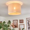 Bassagoda ceiling light beige, white, 1-light source