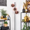 Ripoll floor lamp coppery, 3-light sources