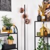 Ripoll floor lamp clear, coppery, 3-light sources