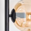 Ripoll floor lamp Amber, clear, Smoke-coloured, 3-light sources