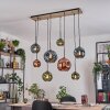 Ripoll hanging light, globe light, pendant light Ecru, black, 8-light sources