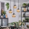 Koyoto hanging light, globe light, Cluster pendant lamp 35 cm Amber, 4-light sources