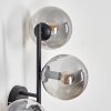 Gastor globe light, wall light Smoke-coloured, 3-light sources