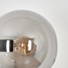 Gastor globe light, wall light Smoke-coloured, 3-light sources