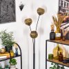 Koyoto globe light, floor lamp gold, 3-light sources