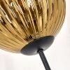 Koyoto globe light, floor lamp gold, 3-light sources