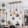 Ripoll hanging light, globe light, pendant light Ecru, black, 8-light sources