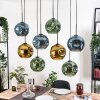 Ripoll hanging light, globe light, pendant light Ecru, black, 8-light sources