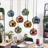 Ripoll hanging light, globe light, pendant light Ecru, black, 8-light sources