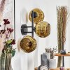 Ripoll globe light, wall light gold, 3-light sources