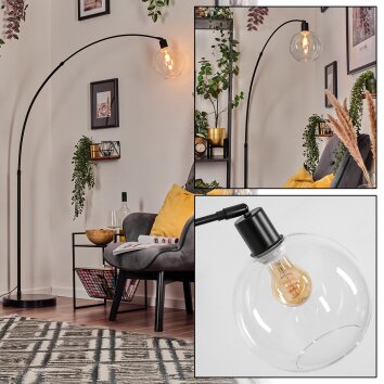 Koyoto floor lamp, Arch lamps black, 1-light source