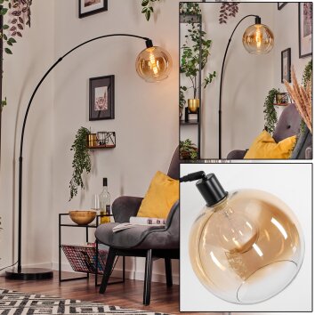 Koyoto floor lamp, Arch lamps black, 1-light source