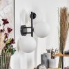 Gastor globe light, wall light white, 3-light sources