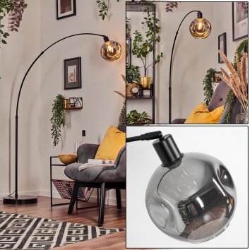 Ripoll floor lamp, Arch lamps black, 1-light source