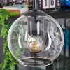 Ripoll hanging light, globe light, Cluster pendant lamp clear, 4-light sources