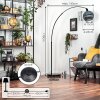 Koyoto floor lamp, Arch lamps black, 1-light source