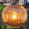Koyoto hanging light, globe light, Cluster pendant lamp blue, green, coppery, 4-light sources