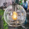 Koyoto hanging light, globe light, Cluster pendant lamp clear, 4-light sources